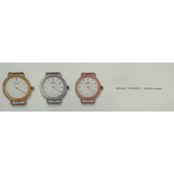Keep Collective Round Time Key Silver